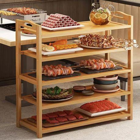 Bestby - 5-Tier/4-Tier Bamboo Shoe Rack/ Shoe Storage Organizer - 85cm - 66.0 cm - Image 5