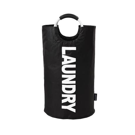 Bestby - 82L Large Collapsible Laundry Basket (4 Colors) - Black - Image 6