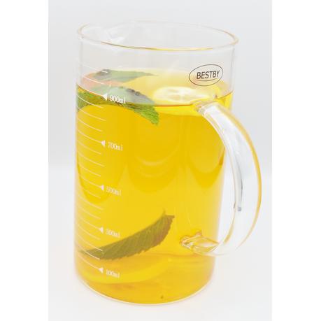 500ML/1000ML Durable Borosilicate Glass Measuring Cup - 16 cm - Image 5