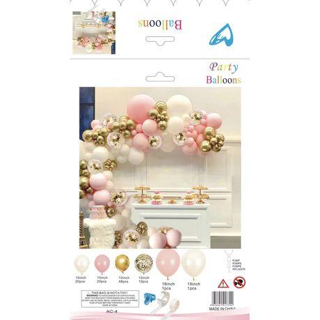 Balloon Arch Kit for Party Decoration - 100-Piece - Gold Pink - Image 5