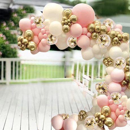 Balloon Arch Kit for Party Decoration - 100-Piece - Gold Pink - Image 6