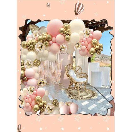 Balloon Arch Kit for Party Decoration - 100-Piece - Gold Pink - Image 8