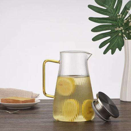 2L Borosilicate Glass Jug for Cold or Hot Drink /Water - Image 3