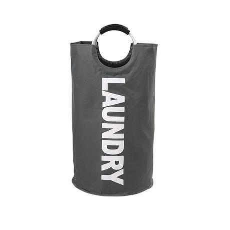 90L Extra Large Collapsible Laundry Basket - Light Cyan - Image 13