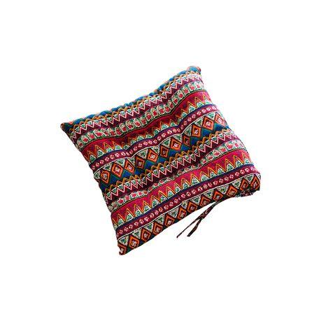 Bestby - Square Chair Seat Patio Cushion (40x40x6cm) - Red - Image 11