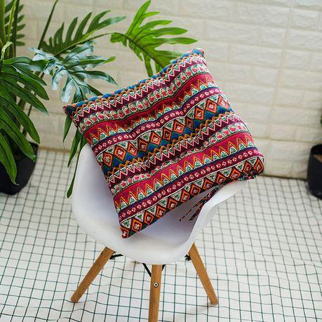 Bestby - Square Chair Seat Patio Cushion (40x40x6cm) - Red - Image 13