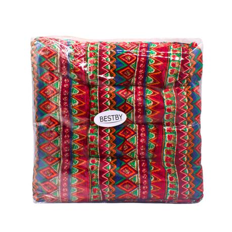 Bestby - Square Chair Seat Patio Cushion (40x40x6cm) - Red - Image 15