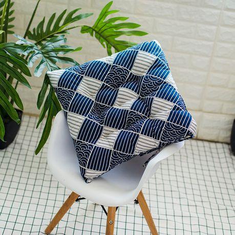 Bestby - Square Chair Seat Patio Cushion (40x40x6cm) - Red - Image 3