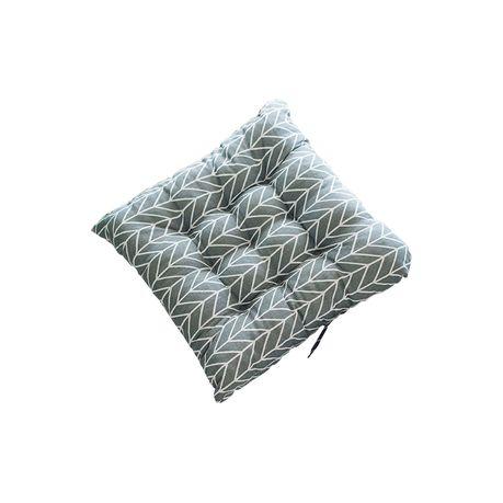 Bestby - Square Chair Seat Patio Cushion (40x40x6cm) - Grey - Image 6