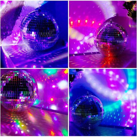 Bestby - Glass Mirror Ball for Disco, Dance, Wedding or Party - 20 cm - Image 5