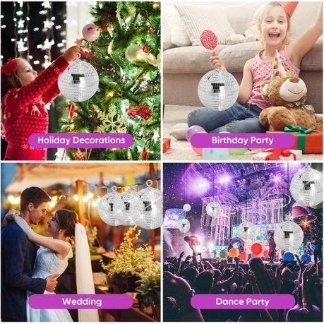 Bestby - Glass Mirror Ball for Disco, Dance, Wedding or Party - 20 cm - Image 6