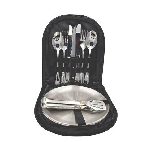 Bestby 11 Pieces Silverware Cutlery Set for Picnic or Camping (Set of 2) - Image 5