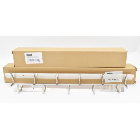 2 Pack Heavy Duty Wall Coat Rack with Hooks - 44 cm - Image 6