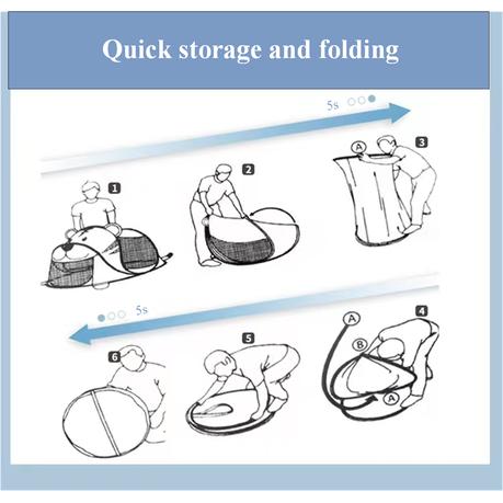 Bestby - Dinosaur or Unicorn Collapsible Kids Play Tent Playhouse - Green - Image 5