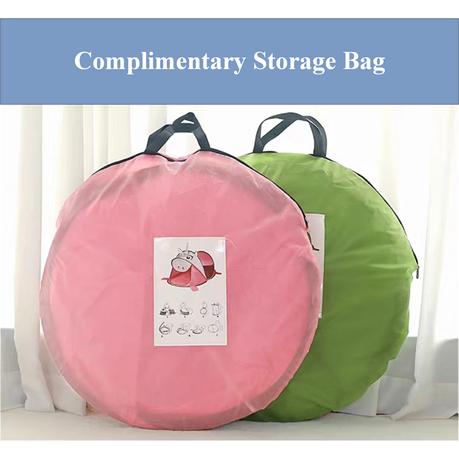 Bestby - Dinosaur or Unicorn Collapsible Kids Play Tent Playhouse - Green - Image 7