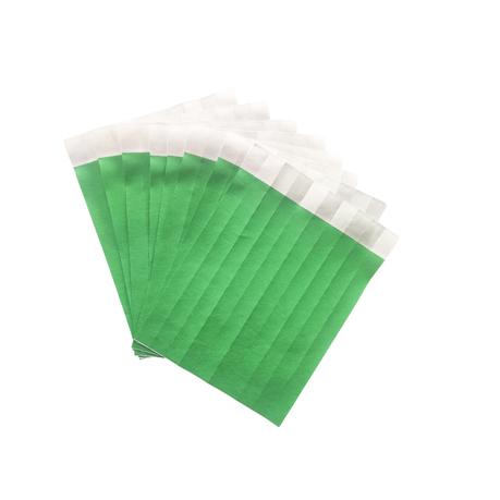 Bestby - Printable Tyvek Paper Ticket Wristband for Event/Party (1000PCS) - Green