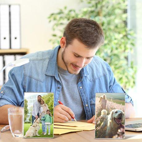 Arfast - 20pcs L-Shaped Table Display Holder For Menu/Photo (Portrait) - 21 cm - Image 5