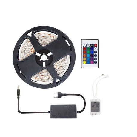 AICOM - 5 Meters RGB LED Smart Light Strip with Remote & APP Control