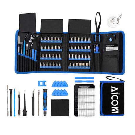 AICOM - 142 Piece Electronics Precision Screwdriver Set
