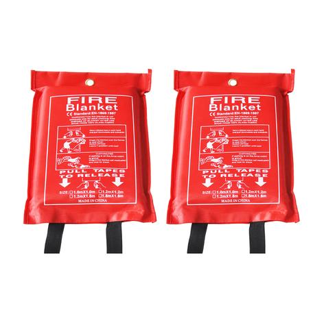 Bestby - Emergency Fire Blanket for Home/School/Office ( 2pack) - 180 cm