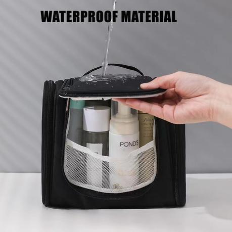 Bestby - 4 Colors Available Travel Toiletry Bag Organizer(Set of 2) - Brown - Image 3