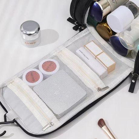 Bestby - 4 Colors Available Travel Toiletry Bag Organizer(Set of 2) - Brown - Image 6