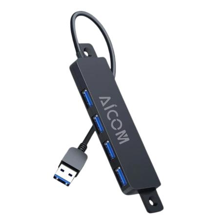 AICOM - 4-Port USB3.0 Hub USB Splitter