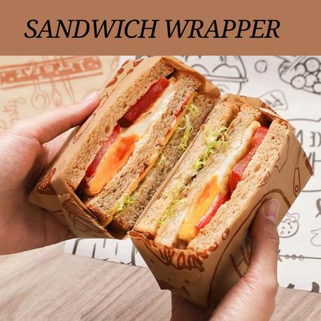 Bestby - Retro Newspaper Design Pastry Baking Paper Cooking Paper(2 Rolls) - Brown - Image 3