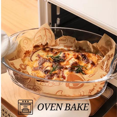 Bestby - Retro Newspaper Design Pastry Baking Paper Cooking Paper(2 Rolls) - Brown - Image 6