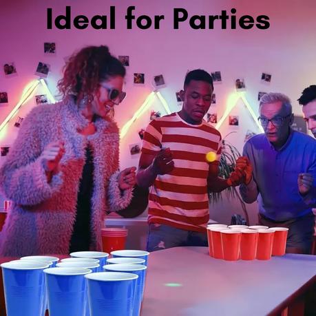 Bestby - Beer Pong Game Set with 12 Cups And 12 Ping Pong Balls - Image 4