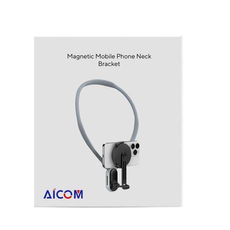 AICOM - Magnetic Hand-free Phone & Camera Holder Neck Mount POV/Vlog Selfie - Image 10