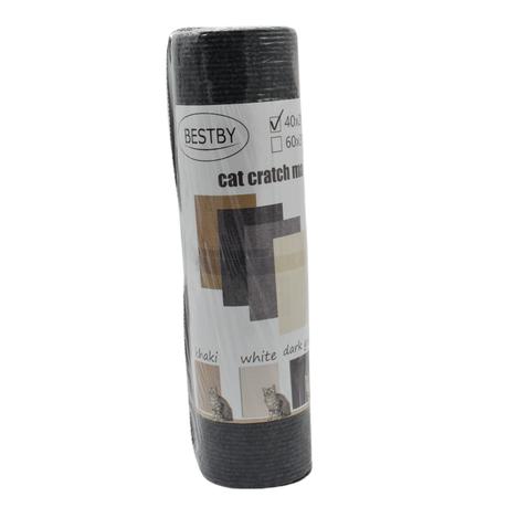 Bestby - 200x40cm Cat Scratcher Pad Self-Adhesive Furniture Guard Mat - Brown - Image 15