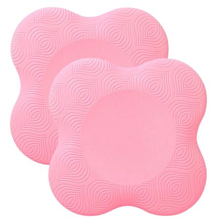 Arfast - 2 Pack Thick Knee Pads Foam Cushions for Yoga/Pilates/Workout - Pink