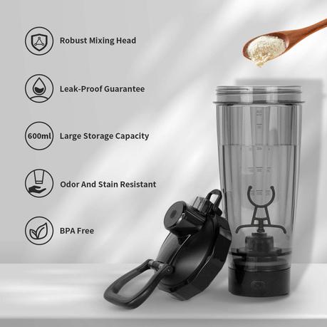 AICOM - 11000rpm Rechargeable Electric Shaker Bottle Stirring Cup - Image 6