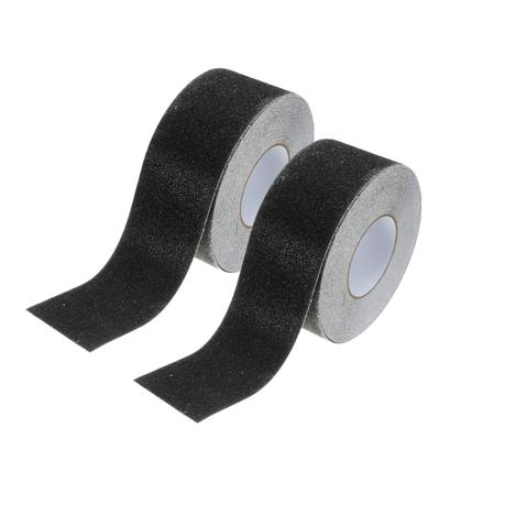BESTBY-10cmx10m Non-Slip Safety Anti-Slip Tape Sticker for Ramps (2 Rolls) - Black