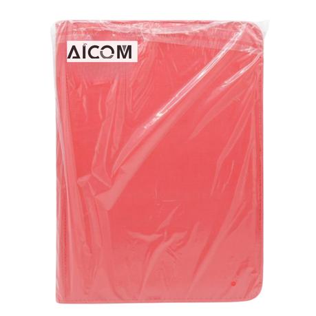 AICOM - 360 Slots Trading Card Book Collection Binder Album with PU Cover - Red - Image 12