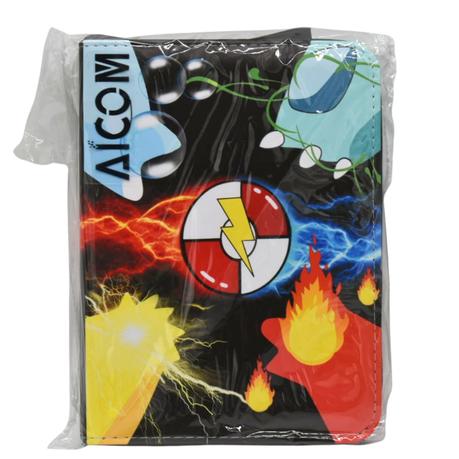 AICOM - 50-Page Card Binder with 400 Slots - Four-Pocket Grid Organizer - Image 7