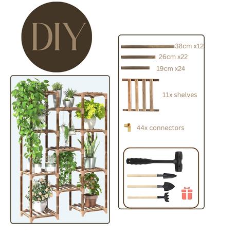 Bestby-9/11Tiered Indoor And Outdoor Multi-Functional Pot Plant Stands - 120 cm - Image 5