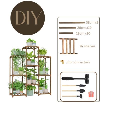 Bestby-9/11Tiered Indoor And Outdoor Multi-Functional Pot Plant Stands - 120 cm - Image 6