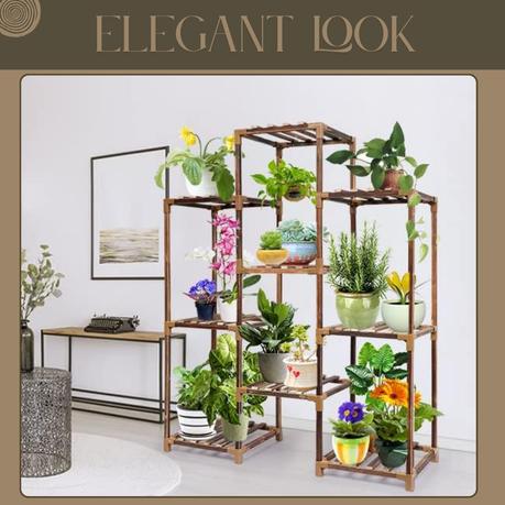 Bestby-9/11Tiered Indoor And Outdoor Multi-Functional Pot Plant Stands - 100 cm - Image 10