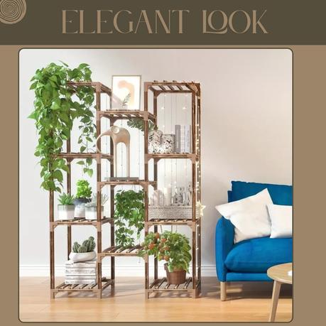 Bestby-9/11Tiered Indoor And Outdoor Multi-Functional Pot Plant Stands - 100 cm - Image 9