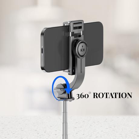 AICOM - 18cm Portable & Compact Selfie Stick Tripod Extended Lenghth 67cm - Image 5