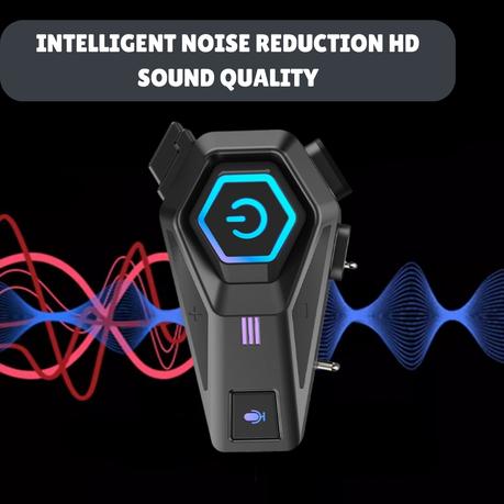 AICOM - Motorcycle Helmet Wireless Bluetooth Headset Earphone - Image 6