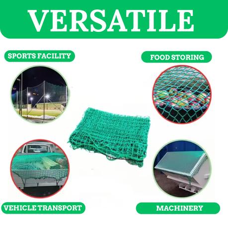 3x2m Heavy Duty Car & Truck Transport Cargo Net with Hooks - Image 4