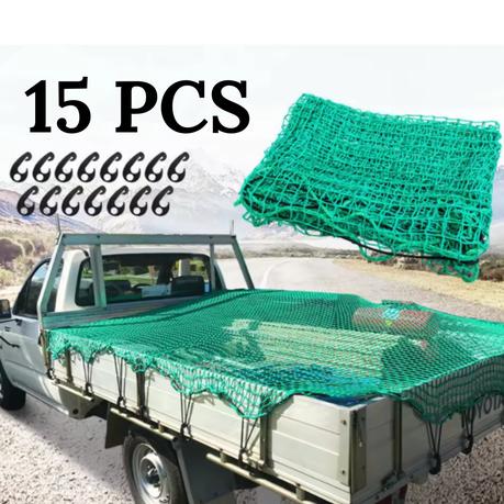 3x2m Heavy Duty Car & Truck Transport Cargo Net with Hooks - Image 5