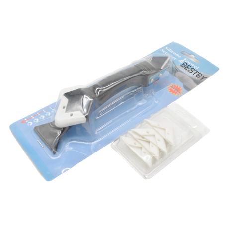 Bestby- 3-in-1 Caulking Tool With Professional Sealant Finisher & Scraper - Image 7