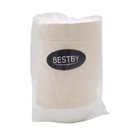 350ml White Biodegradable Disposable Paper Pulp Bowl (100 Pack) - Image 6